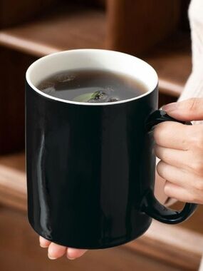 Super Big Ceramic Mug, black